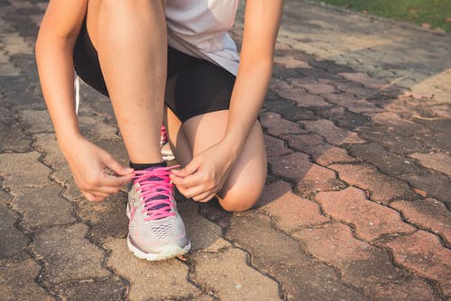 getting ready to run